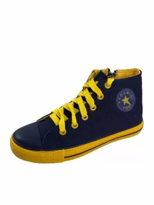 Chippo Παιδικά Sneakers High Μπλε