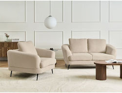 Epipla1.gr Berwyn 2902 Set Living 3 Bucăți Albastru