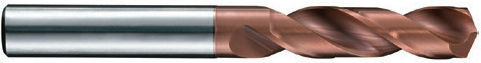 Short Cylindrical Drills Metal Made Solid Carbide According To Din 6537k Without Cooling Helica 4.3