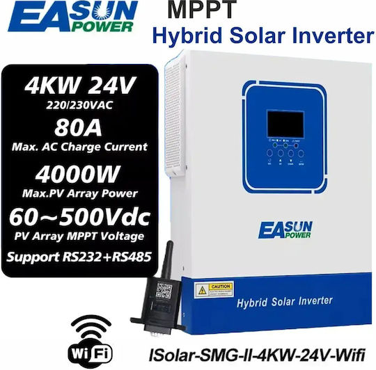 SMH-II-4KW Pure Sine Wave Inverter 4000W 24V Single Phase