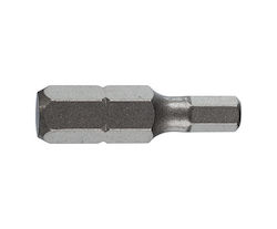 Biți Torsiune 1/4'' Din Iso 1173 Formă C 6.3 Profil Hexagonal T-rip Hex Dimensiune 5.0 H-rip Lungime 25