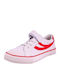 Kinder Sneakers mit Klettverschluss Weiß