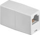 Goobay Convertor RJ-45 feminin în RJ-45 feminin Alb 10buc 93058