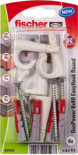fischer 8 X 40 Mm Улей Пластмаса 8x40мм 6бр