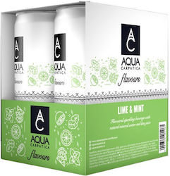 Aqua Carpatica Λεμονάδα Lime με Ανθρακικό 4x330ml