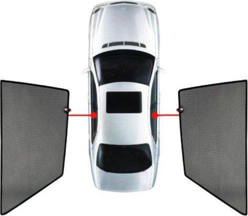 CarShades Car Sun Shades for Audi Hatchback 5D 8cm x 8cm 2 Pieces