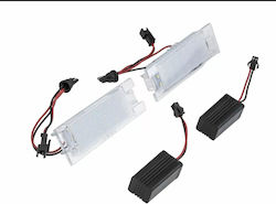 Kennzeichenbeleuchtungen LED für Alfa Romeo Mito Fiat Punkt / Großer Punkt / Bravo 2Stück Kennzeichenbeleuchtungen LED für Alfa Romeo Mito Fiat Punkt / Großer Punkt / Bravo 2Stück