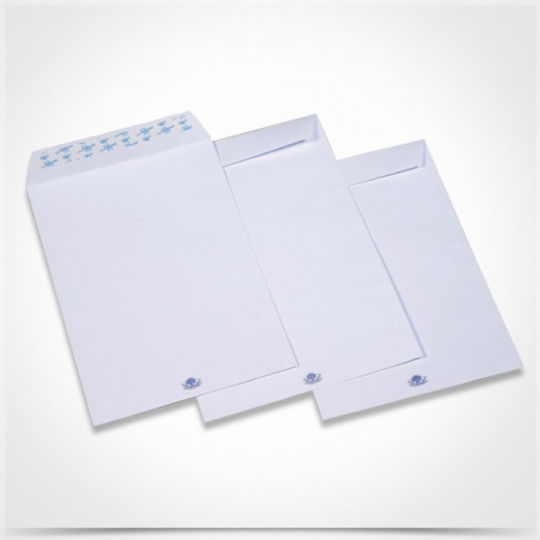 Typotrust Плик Тип Чанта A4 1бр 22.9x32.4см. в Бял Цвят