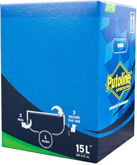Putoline 20W-50 Ημισυνθετικό Λάδι Μοτοσυκλέτας για Τετράχρονους Κινητήρες 15lt