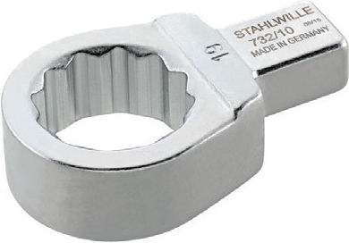Interchangeable Ring Key Cap Torque Wrench 9x12 Mm Dim 15
