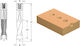Cms Burghiu Găuri Orbe Tijă Cilindrică Tăiată Șurub Reglaj D8.2x27x57.5 Z2+2 Stg