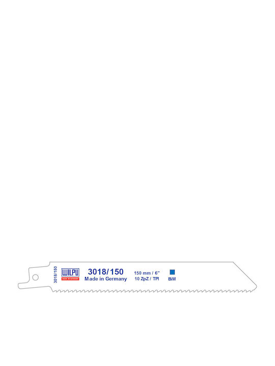 3018/150 Lamă Bi-metal Fierăstrău Sabre Metal 5 Bucăți Dim 150 X 19 X 0.9 Mm