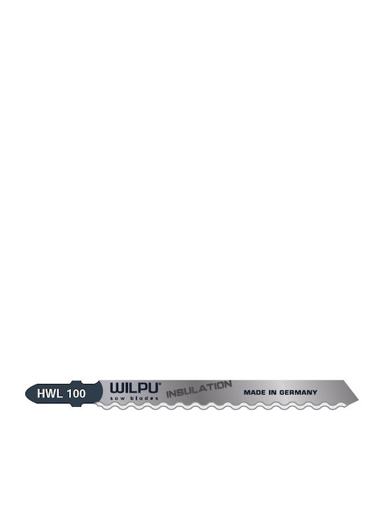 Lama Fierăstrău Verticală Hwl 100 Hcs Cv Coada T Cauciuc Piele 2 Bucăți Dimensiune 100 X 9.7 X 1.27 Mm