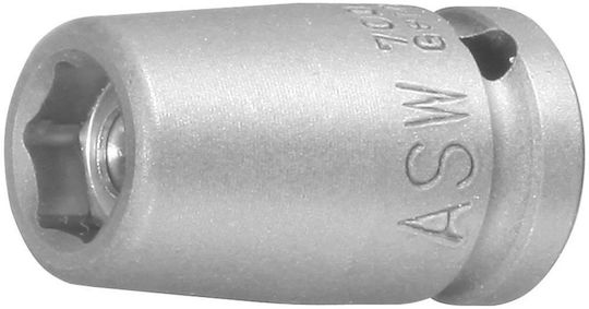 700 M 1/4'' Impact Magnetic Socket Heads Size 6