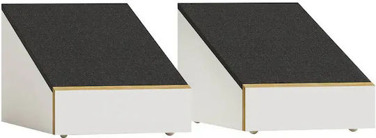Monitor Audio Bronze AMS 7G Ζεύγος Ηχείων Hi-Fi Δαπέδου 60W 2 Δρόμων Π18.5xΒ31.3xΥ18.5εκ. Λευκό