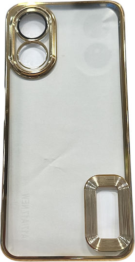 Electro Back Cover Χρυσό (Oppo A17)