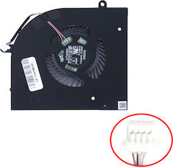 Ανεμιστηράκι Laptop Gpu Cooling Fan Msi Creator Z16p Z16p-b12u Z16hx Studio B12ugst B12umst Ms-15g1 Ms-15g2 15g2-gpu Bs6212ms-u5z 4pin Κωδ.81607