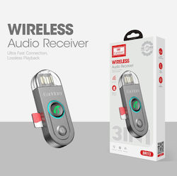 Earldom Et-br13 Bluetooth 5.3 Audio Receiver Aux 3.5mm Αυτοκίνητο & Ηχεία