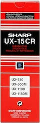 Sharp Ux-15cr Genuine Black Ribbon Ink Cartridge