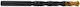 1145312 Burghie Cilindrice Scurte Metal Conform Din 338 Tip N HSS „Steam Tin” Acoperire De Titan Diametru 1