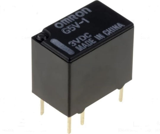Dpdt Solenoid Relay Inductors 5vdc 0.5a/125vac G6s-2f 5vdc