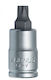 7187tx-1/4'' Tx40 Biți Cu Cap Hexagonal 1/4'' Profil Torx Extern