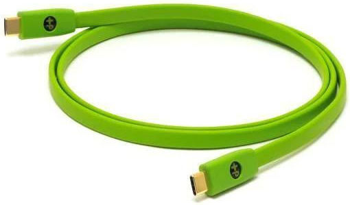 Oyaide USB 2.0 Cable USB-C male - USB-C Πράσινο 1m CABPC200