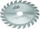 Conical Cutter 125x3.1/4.3x20 Z=24 Pieces