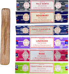 Set Αρωματικά Στικ Satya Incense Sticks 6 Τμχ