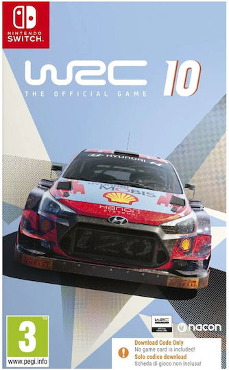 WRC 10 (Code In A Box) Switch Game