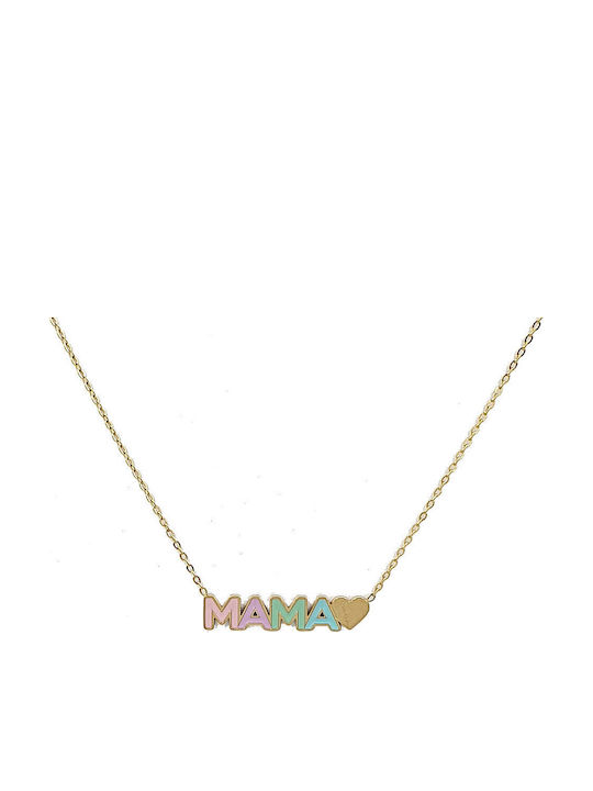 Fhs Jewlery Колиe от Златна Стомана