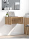 Desk Wooden Artisan Oak 60x45x30cm