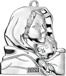 Metal Decorative Pendant Virgin Mary Christ 6x7...