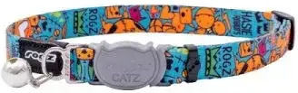 Rogz Rogz Fusioncat Sicherheitskatzenhalsband Elektrisches Türkis Xs