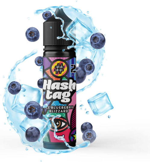 Hashtag Flavor Shot Ice 6ml/60ml 1Stück Ice Blue Blizzard
