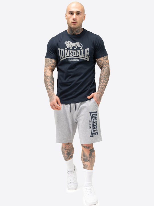 Mair T-Shirt Dark Navy, Marl Grey