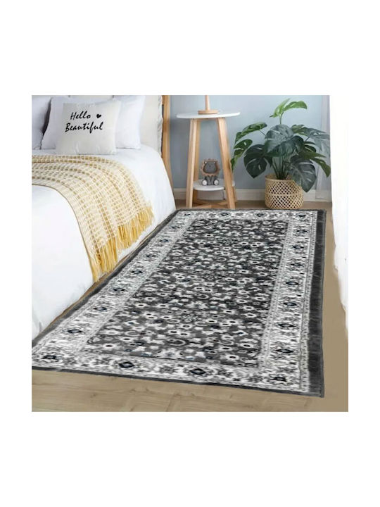 SpitiBazaar Σετ Μοντέρνα Χαλιά Κρεβατοκάμαρας Γκρι SB-0003 3τμχ
