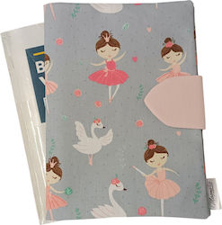 Handmade Child Health Book Cover Ballerinas