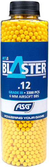 Asg Airsoft-Kugeln Soft Beta Blaster 0.12g 3300 Stück Flasche
