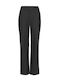 Women's Fabric Trousers Black