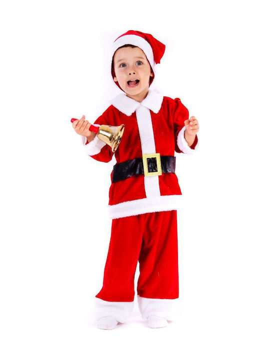 Weihnachtskostüm Funfashion Weihnachtsmann Baby Junge Rot