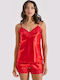 Milena by Paris Winter Babydoll Red