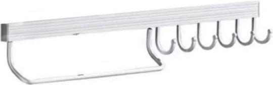 Küchenbügel Metallisch 50x10cm