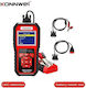 Konnwei Digital Battery Tester with Crocodile Clips KW870