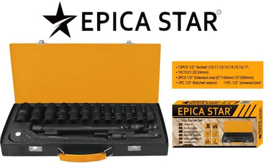 Epica Star Set Ratchet 17pcs