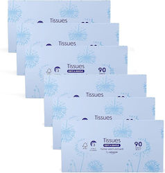 Presto 6000803-6 Dc Universal Nose Tissue Set 3 Layers 6 Packs 90 Tissues Sensitive Skin White Presto 6000803-6 Dc Universal Nose Tissue Set 3 Layers 6 Packs 90 Tissues Sensitive Skin White