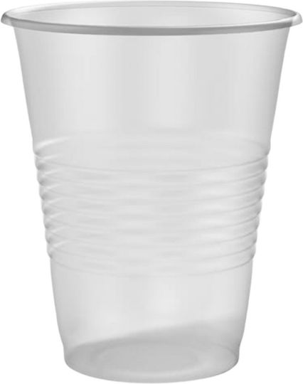 Pahar de unică folosință Plastic Transparent 200ml 100buc