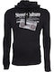 Sweatshirt with Hood Blue