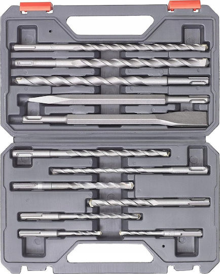 Einhell Set 12 Burghie cu Tija SDS Plus
