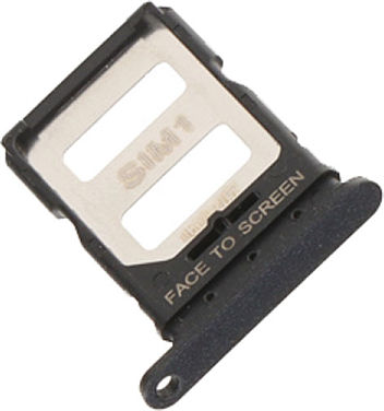 Dual SIM Kartenhalter Für Xiaomi 14T Pro Titan Schwarz